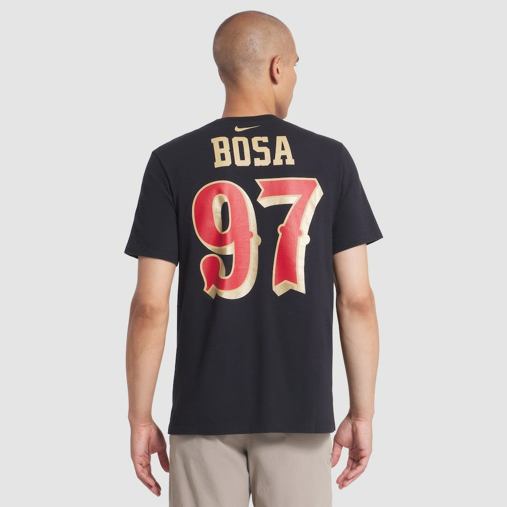 San Francisco 49ers Nike Nick Bosa  2025 Rivalries Collection Player Name & Number T-Shirt