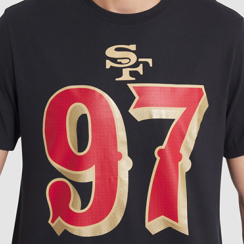 San Francisco 49ers Nike Nick Bosa  2025 Rivalries Collection Player Name & Number T-Shirt