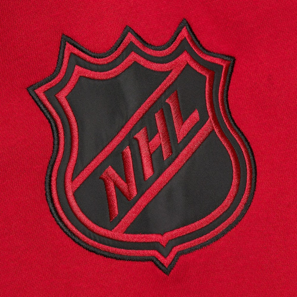 New Jersey Devils Mitchell & Ness Women's Heritage Lace-Up Pullover Sweatshirt Outlet