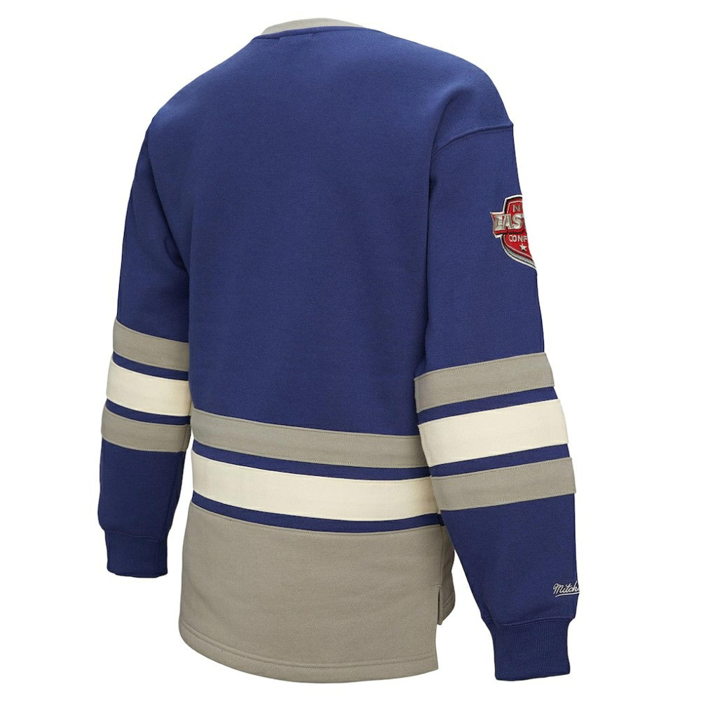 Tampa Bay Lightning Mitchell & Ness Women's Heritage Lace-Up Pullover Sweatshirt Sale