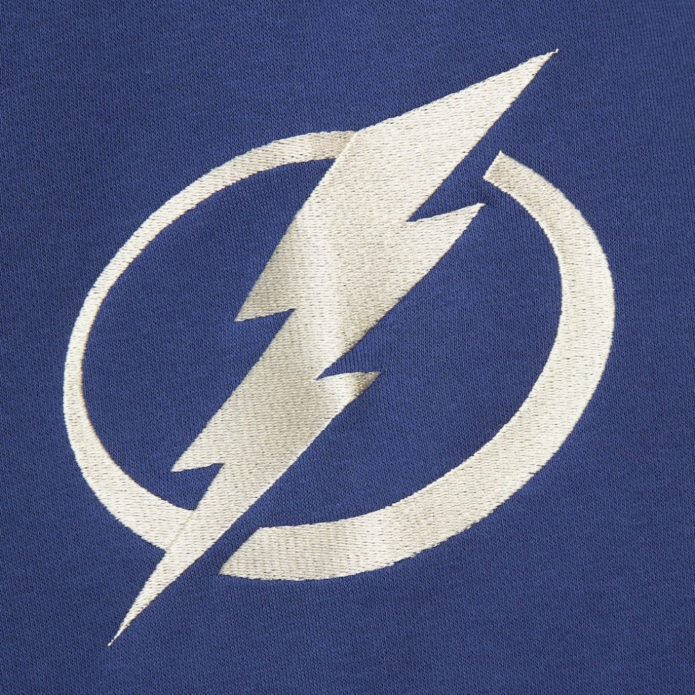 Tampa Bay Lightning Mitchell & Ness Women's Heritage Lace-Up Pullover Sweatshirt Sale