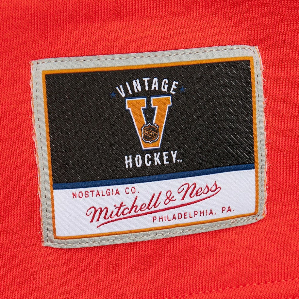 Philadelphia Flyers Mitchell & Ness Women's Heritage Lace-Up Pullover Sweatshirt Outlet
