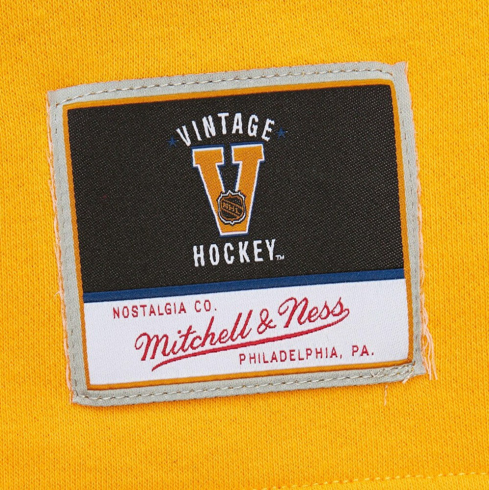 Pittsburgh Penguins Mitchell & Ness Women's Heritage Lace-Up Pullover Sweatshirt Sale