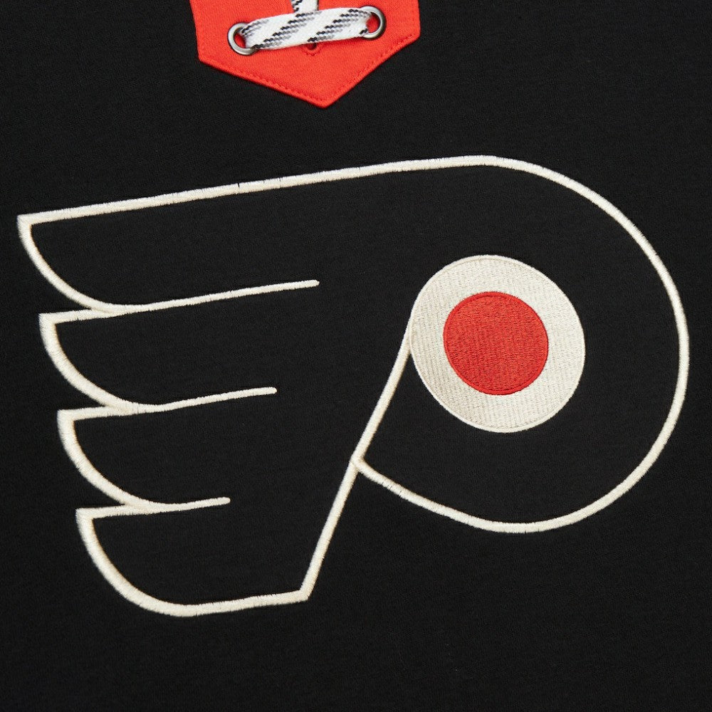 Philadelphia Flyers Heritage Lace-Up Pullover Sweatshirt Outlet