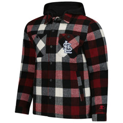 St. Louis Cardinals Starter Sherpa Full-Zip Hoodie Jacket | MLB Outlet