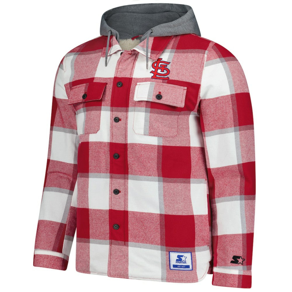 St. Louis Cardinals Starter Sherpa Full-Zip Hoodie Jacket | MLB Near me