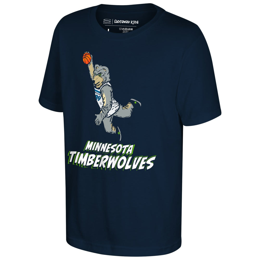 Minnesota Timberwolves Stadium Essentials Youth Mascot Air T-Shirt For Sale