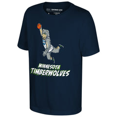 Minnesota Timberwolves Stadium Essentials Youth Mascot Air T-Shirt For Sale
