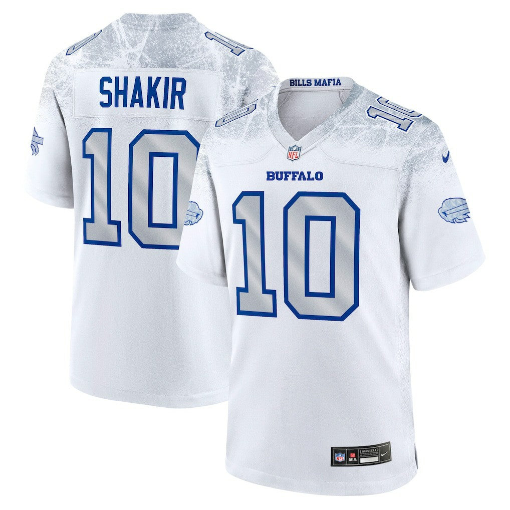 Buffalo Bills Nike Khalil Shakir  2025 Rivalries Collection Game Jersey