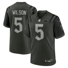 New York Jets Nike Garrett Wilson  2025 Rivalries Collection Game Jersey