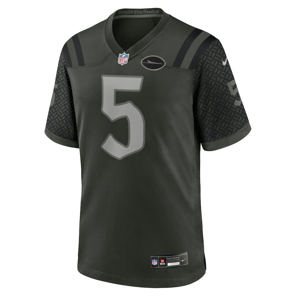 New York Jets Nike Garrett Wilson  2025 Rivalries Collection Game Jersey