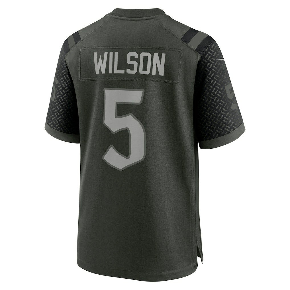 New York Jets Nike Garrett Wilson  2025 Rivalries Collection Game Jersey