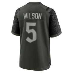 New York Jets Nike Garrett Wilson  2025 Rivalries Collection Game Jersey