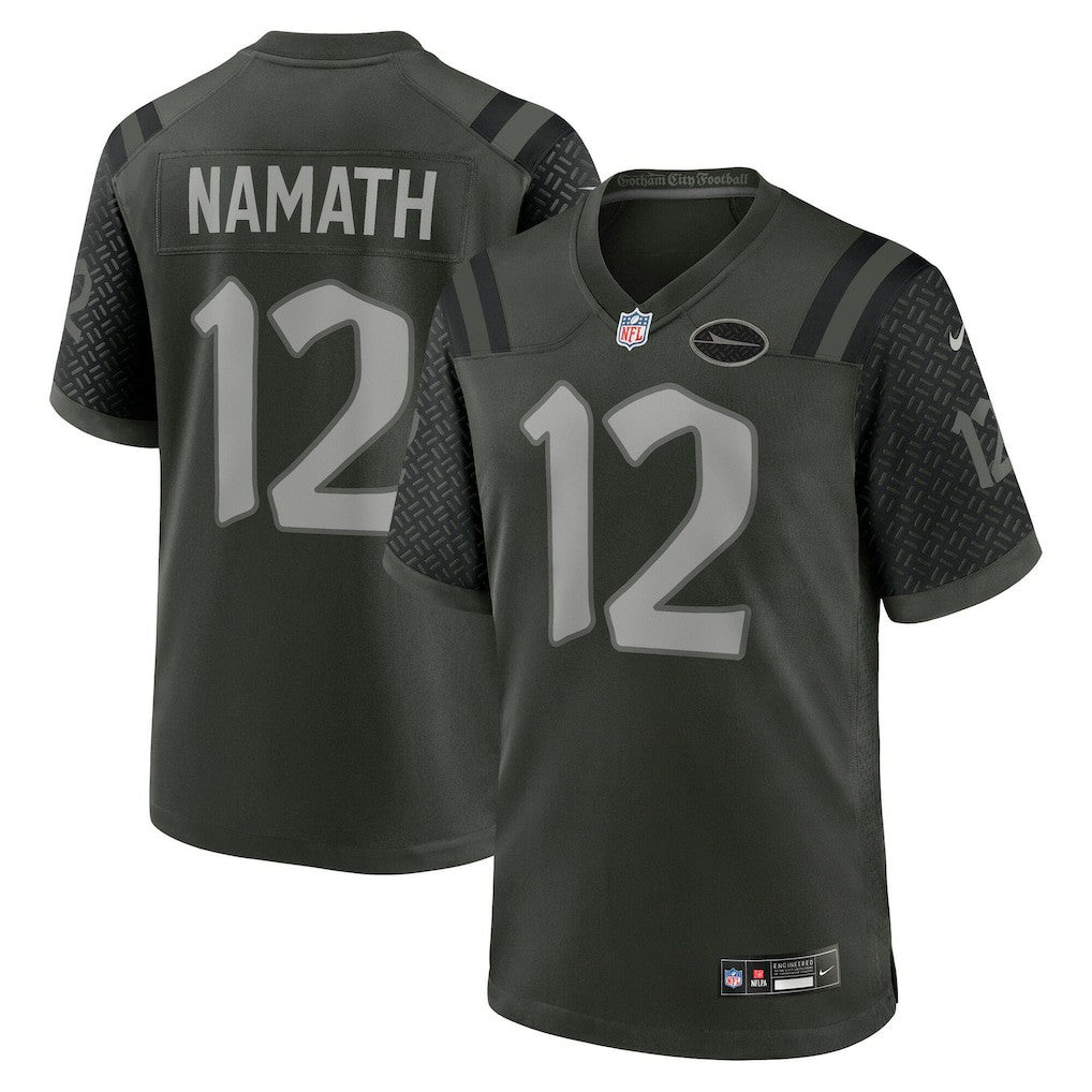New York Jets Nike Joe Namath  2025 Rivalries Collection Retired Player Game Jersey