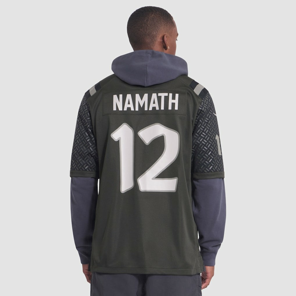 New York Jets Nike Joe Namath  2025 Rivalries Collection Retired Player Game Jersey
