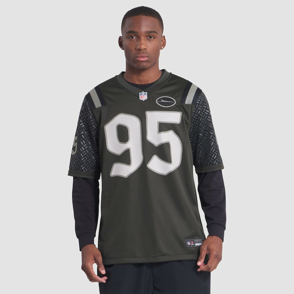 New York Jets Nike Quinnen Williams  2025 Rivalries Collection Game Jersey
