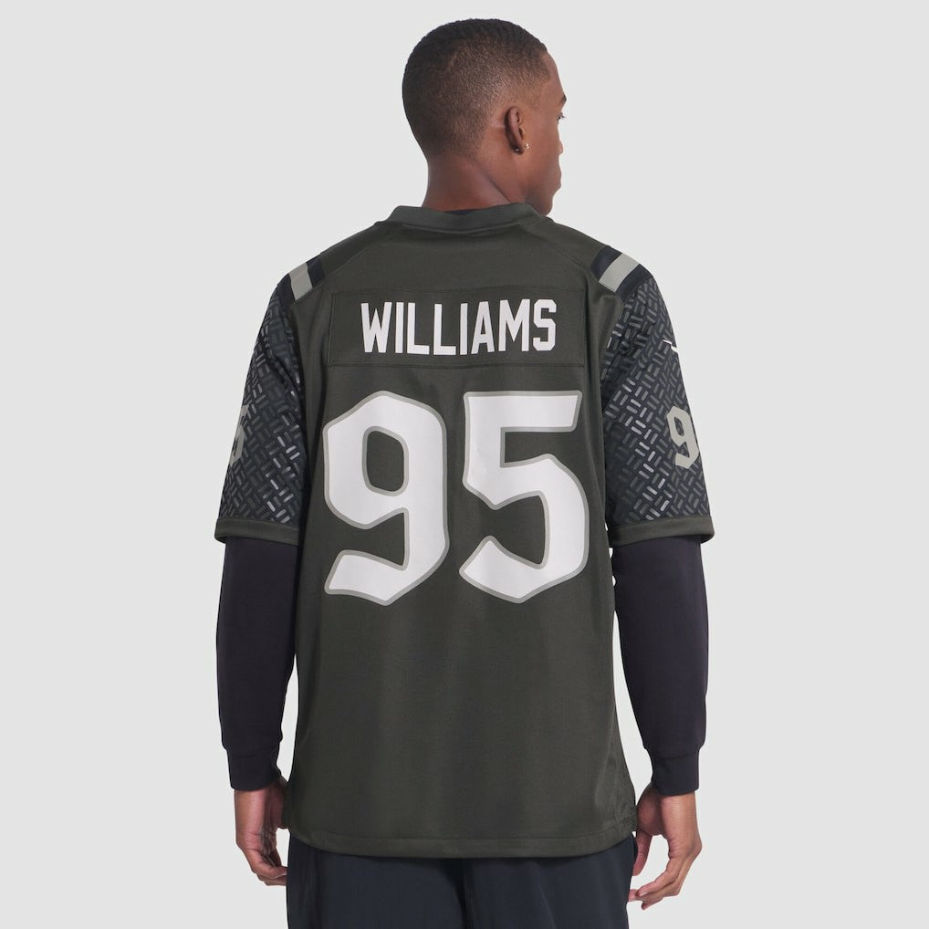 New York Jets Nike Quinnen Williams  2025 Rivalries Collection Game Jersey