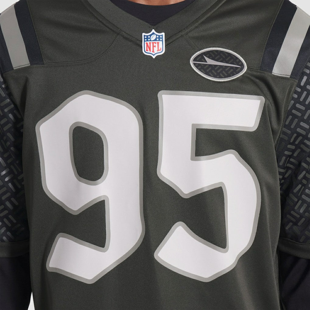 New York Jets Nike Quinnen Williams  2025 Rivalries Collection Game Jersey