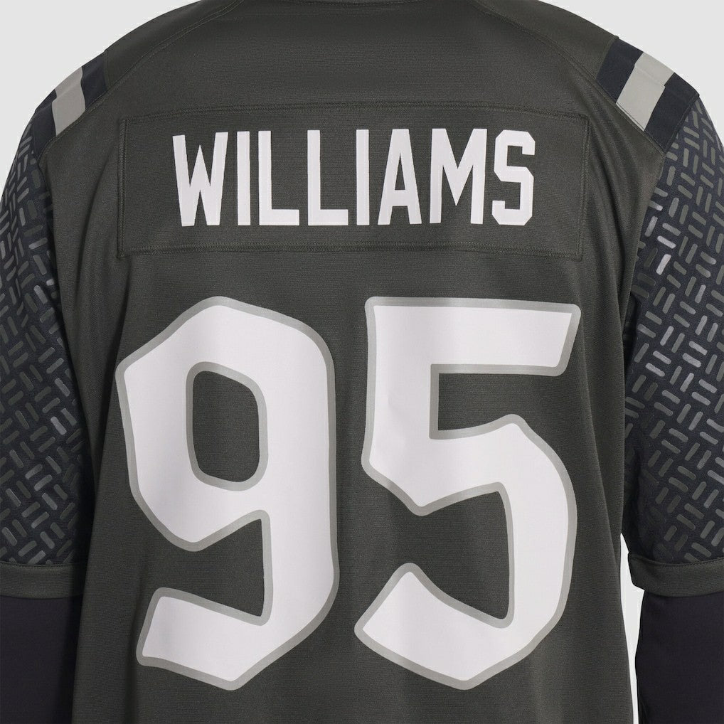 New York Jets Nike Quinnen Williams  2025 Rivalries Collection Game Jersey