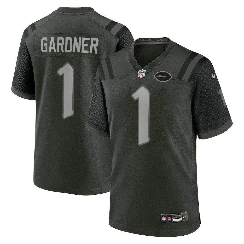 New York Jets Nike Ahmad Sauce Gardner  2025 Rivalries Collection Game Jersey