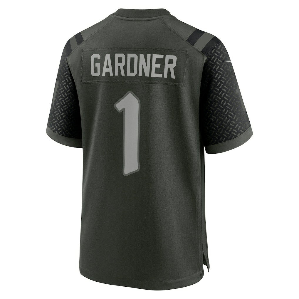 New York Jets Nike Ahmad Sauce Gardner  2025 Rivalries Collection Game Jersey