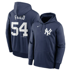 Max Fried New York Yankees Nike Name & Number Pullover Hoodie | MLB New
