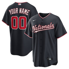Washington Nationals Nike Alternate Custom Replica Jersey | MLB Shop