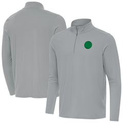 Pittsburgh Steelers  Antigua St Patrick Day Intent Quarter-Zip Pullover Top