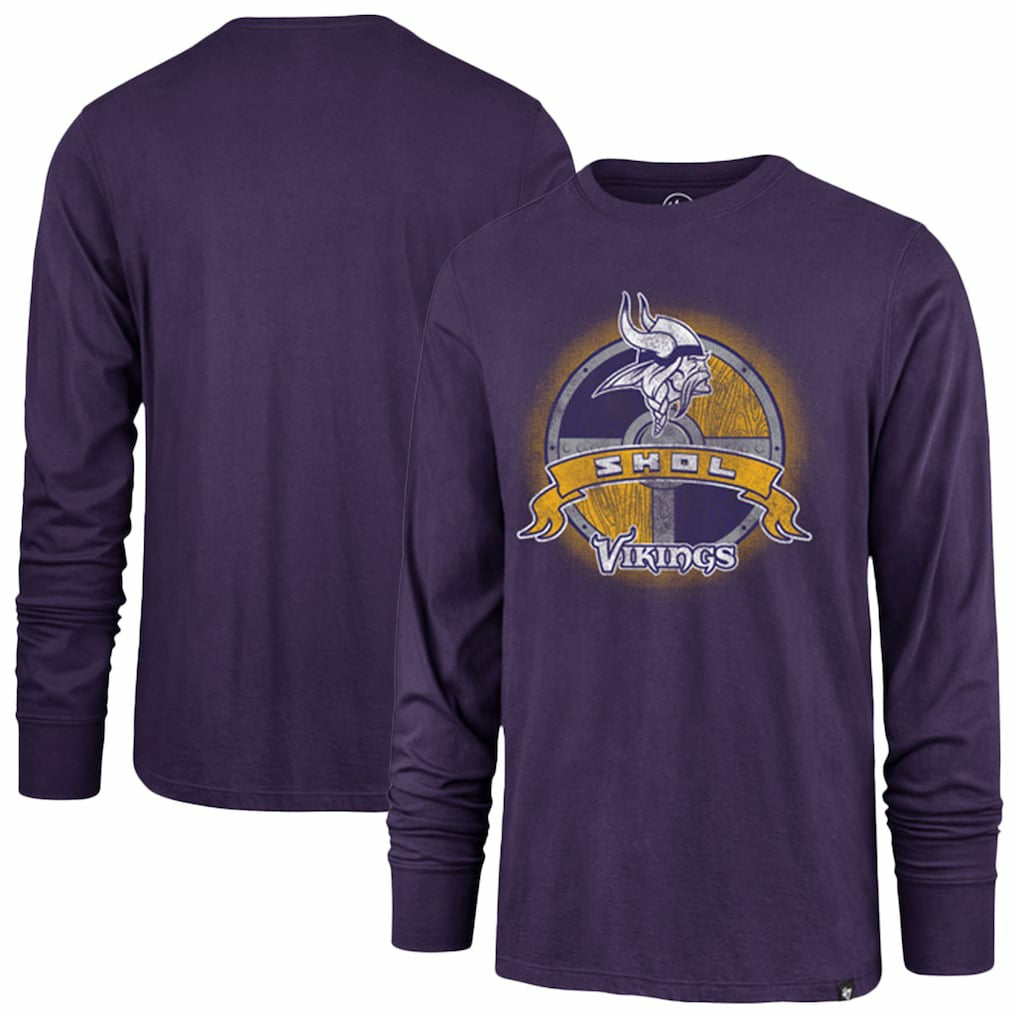 Minnesota Vikings 47 brand '47 Regional Super Rival Long Sleeve T-Shirt