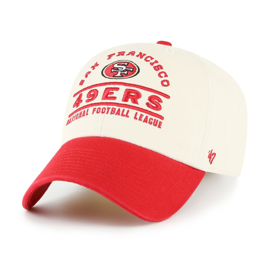 San Francisco 49ers 47 brand '47 Windham Clean Up Adjustable Hat