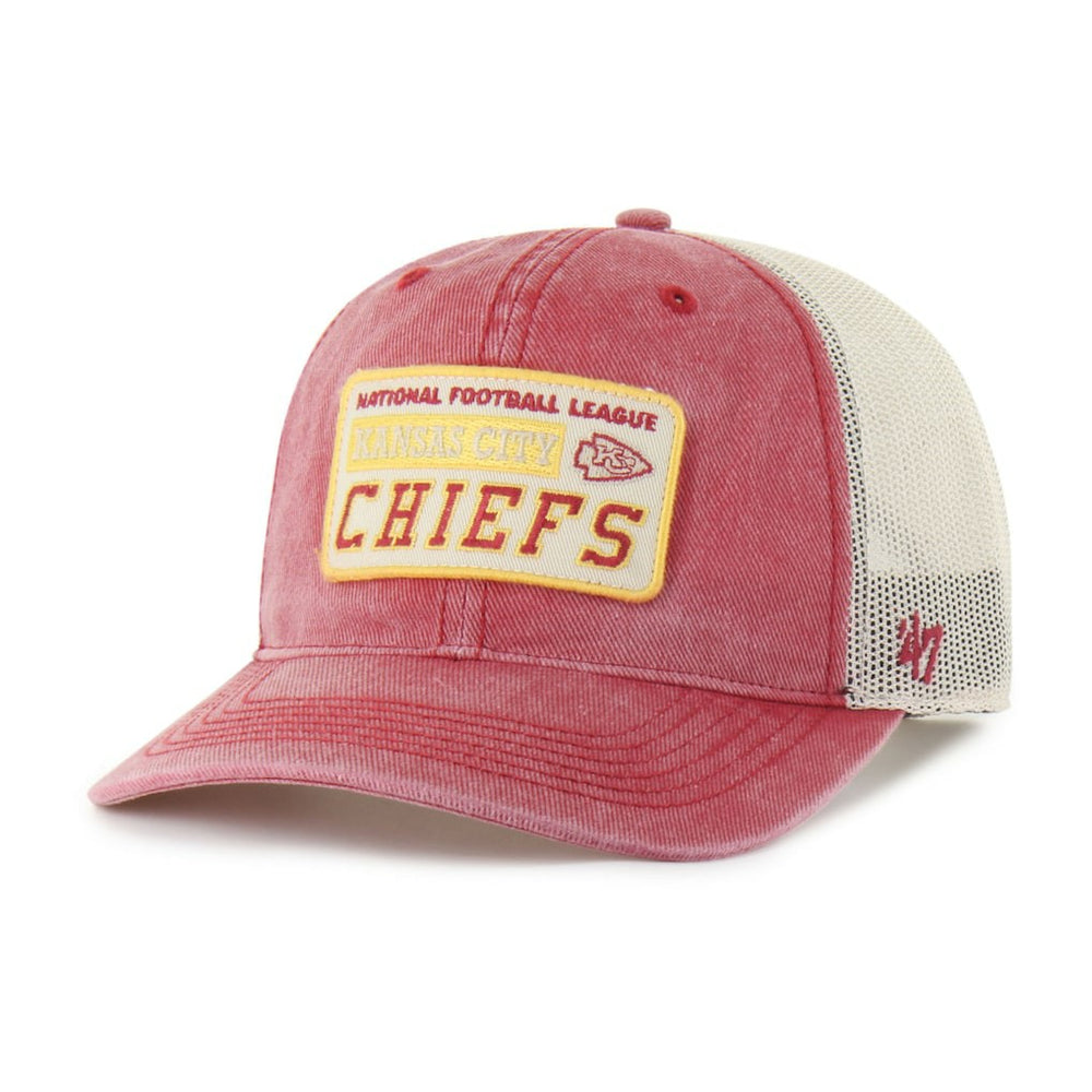 Kansas City Chiefs 47 brand '47 Canteen Relaxed Trucker Adjustable Hat
