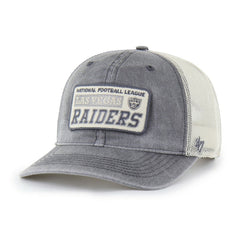 Las Vegas Raiders 47 brand '47 Canteen Relaxed Trucker Adjustable Hat