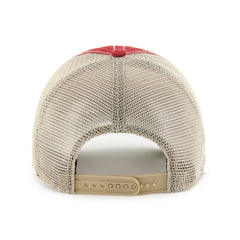 Arizona Cardinals 47 brand '47 Wabash Trucker Clean Up Adjustable Hat