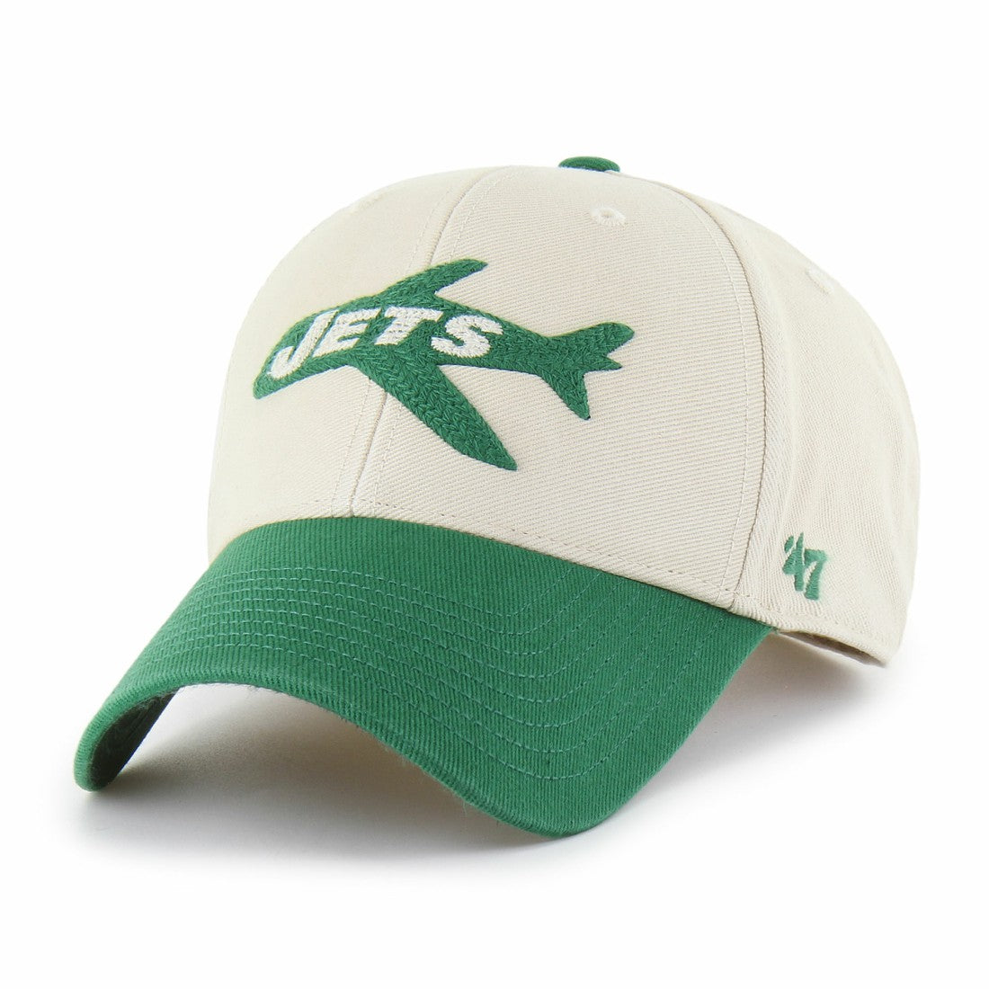New York Jets 47 brand '47 Fairfield MVP Throwback Adjustable Hat