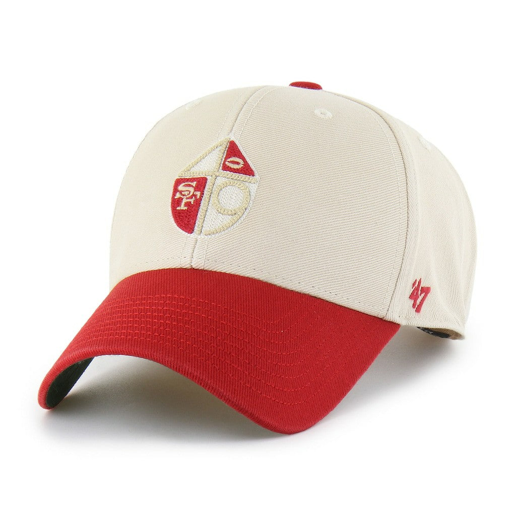 San Francisco 49ers 47 brand '47 Fairfield MVP Throwback Adjustable Hat