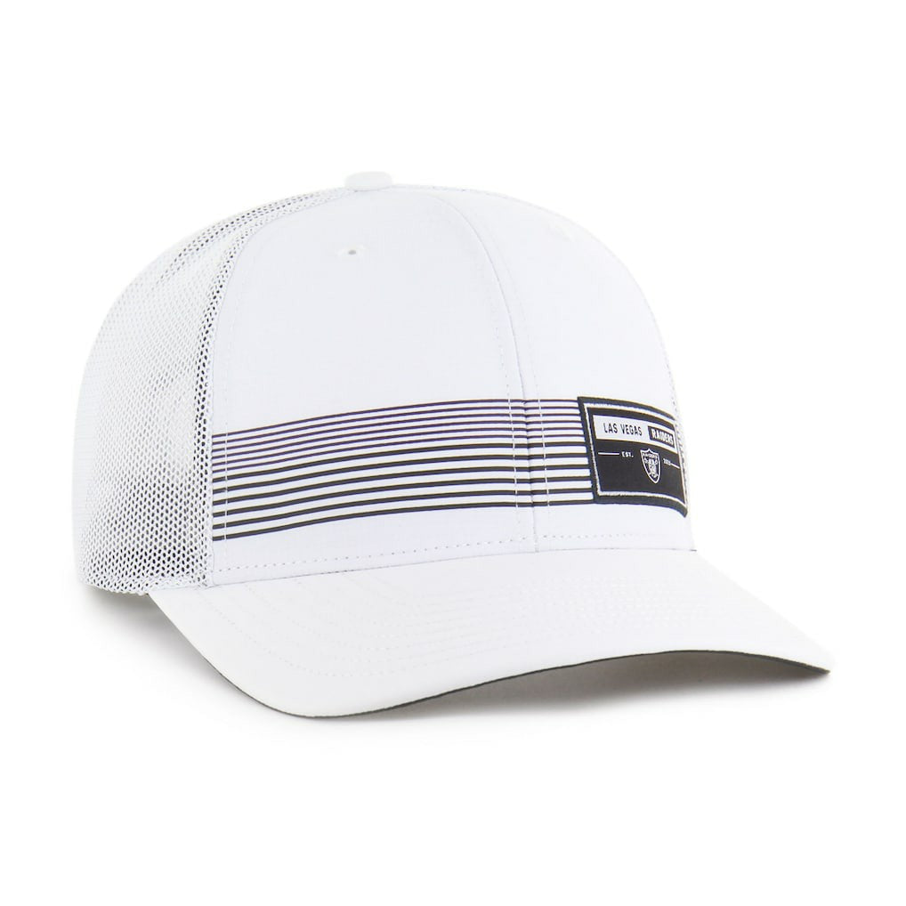 Las Vegas Raiders 47 brand '47 Rangefinder Trucker Adjustable Hat