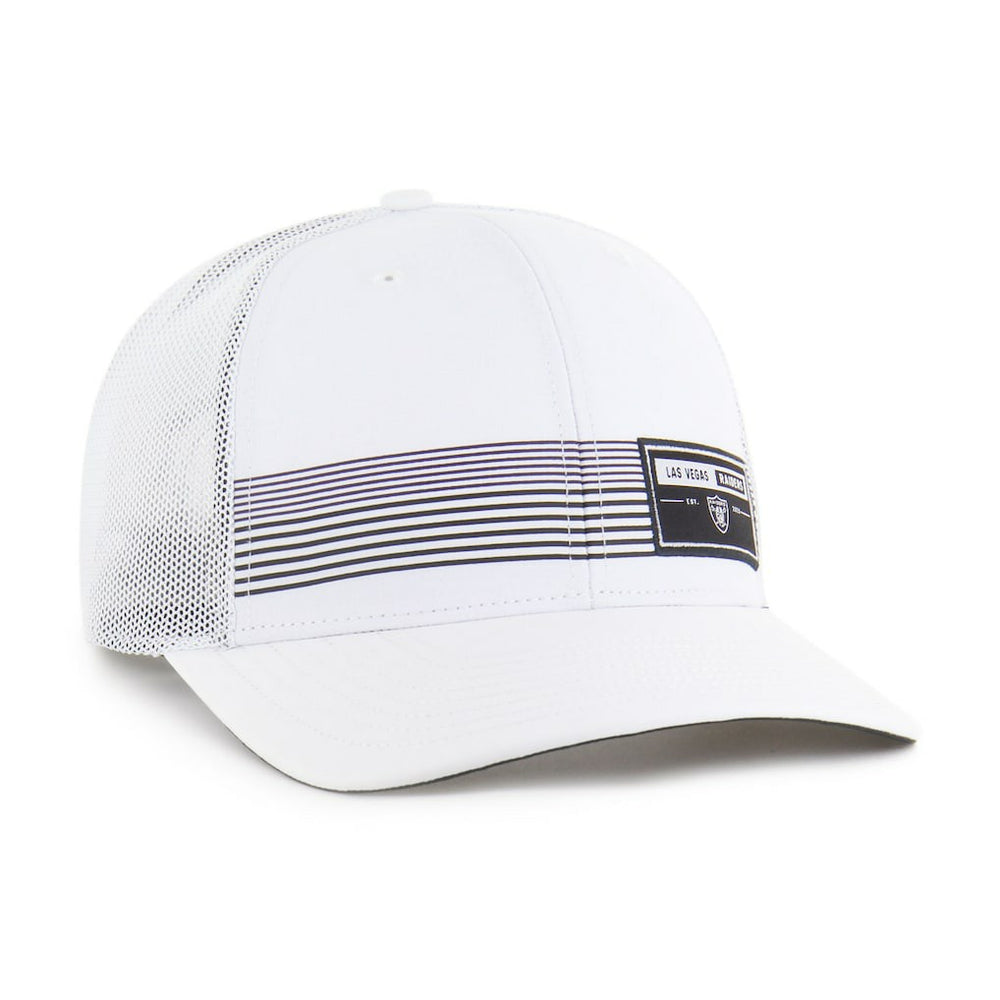 Las Vegas Raiders 47 brand '47 Rangefinder Trucker Adjustable Hat