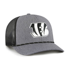 Cincinnati Bengals 47 brand '47 Carbon Rope Trucker Adjustable Hat