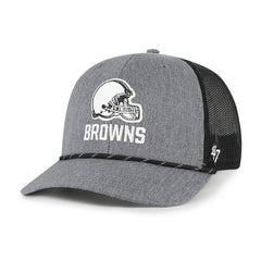Cleveland Browns 47 brand '47 Carbon Rope Trucker Adjustable Hat