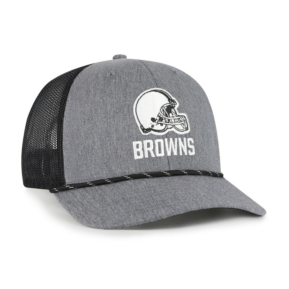 Cleveland Browns 47 brand '47 Carbon Rope Trucker Adjustable Hat