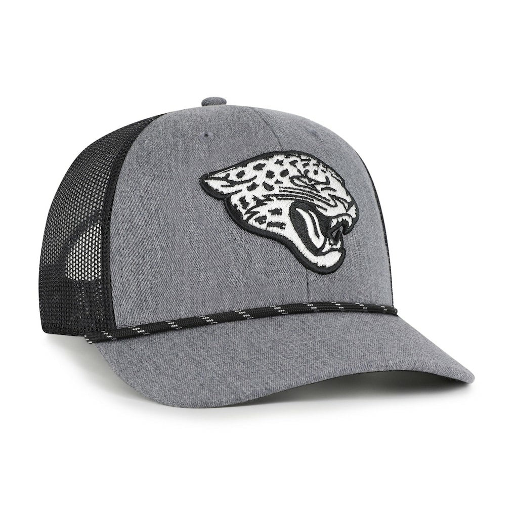 Jacksonville Jaguars 47 brand '47 Carbon Rope Trucker Adjustable Hat