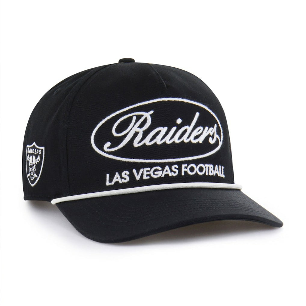 Las Vegas Raiders 47 brand '47 Foundational Hitch Adjustable Hat