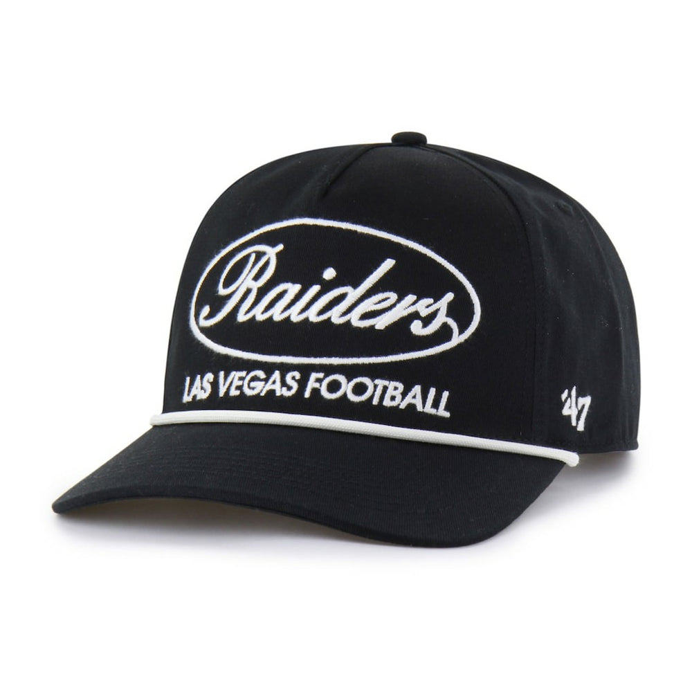 Las Vegas Raiders 47 brand '47 Foundational Hitch Adjustable Hat