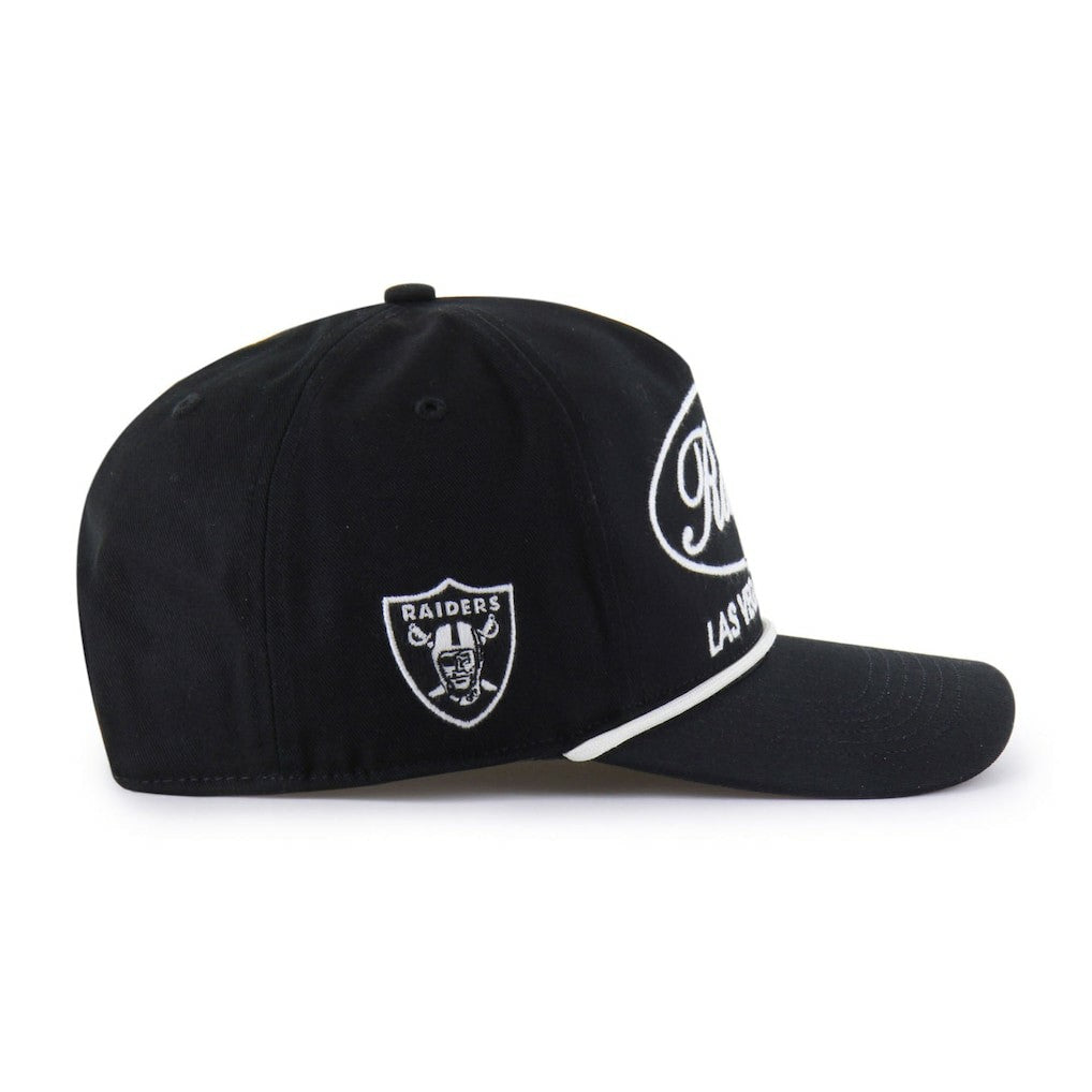 Las Vegas Raiders 47 brand '47 Foundational Hitch Adjustable Hat
