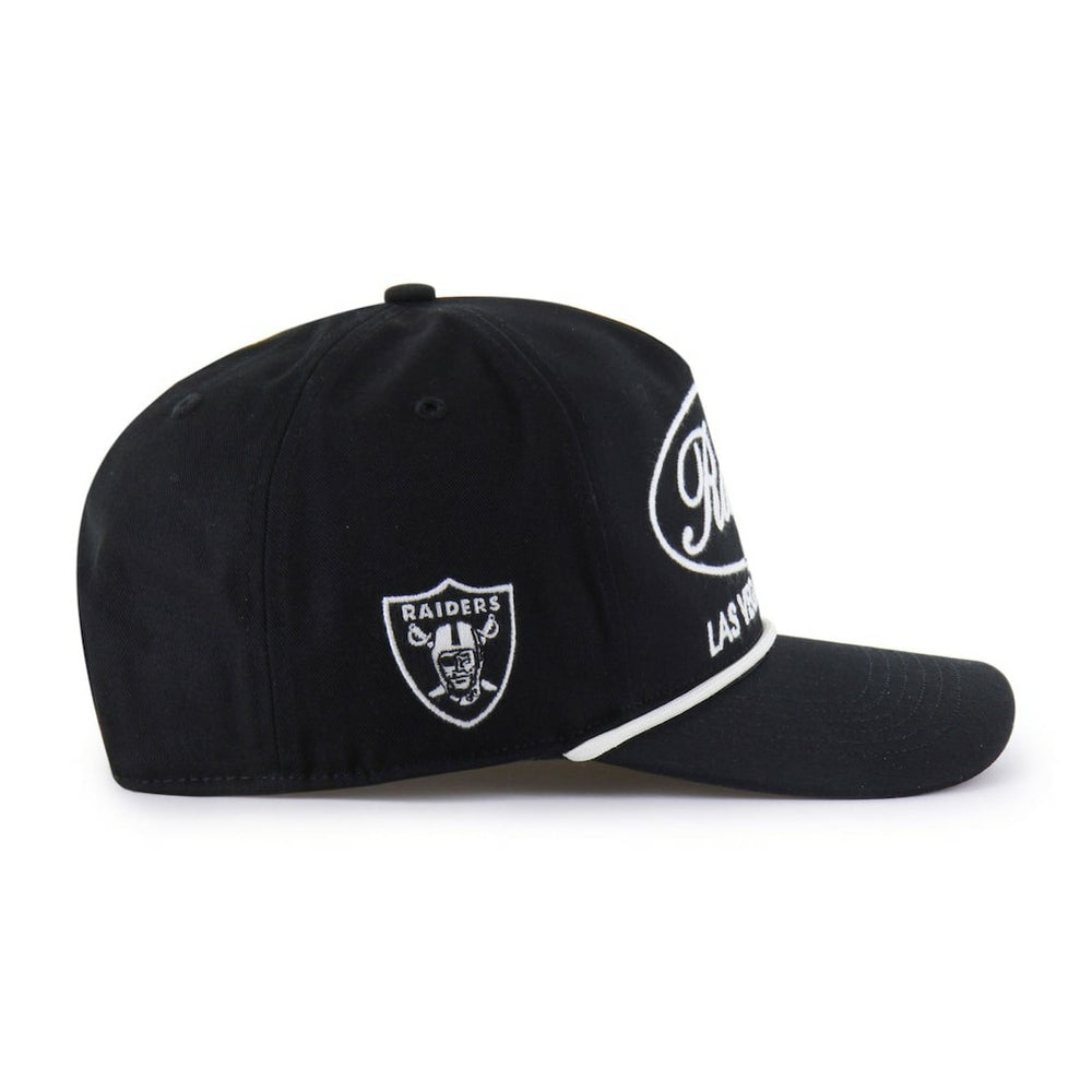 Las Vegas Raiders 47 brand '47 Foundational Hitch Adjustable Hat