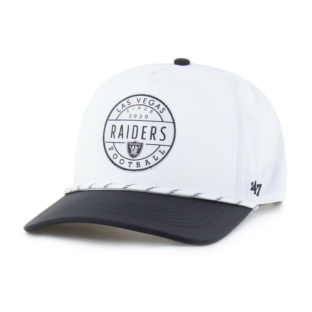 Las Vegas Raiders 47 brand '47 Suburbia Hitch Two-Tone Adjustable Hat
