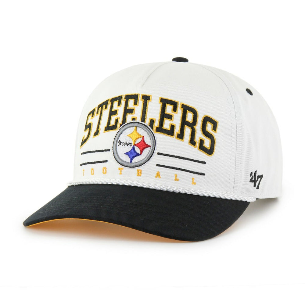 Pittsburgh Steelers 47 brand '47 Roscoe Two-Toned Hitch Adjustable Hat