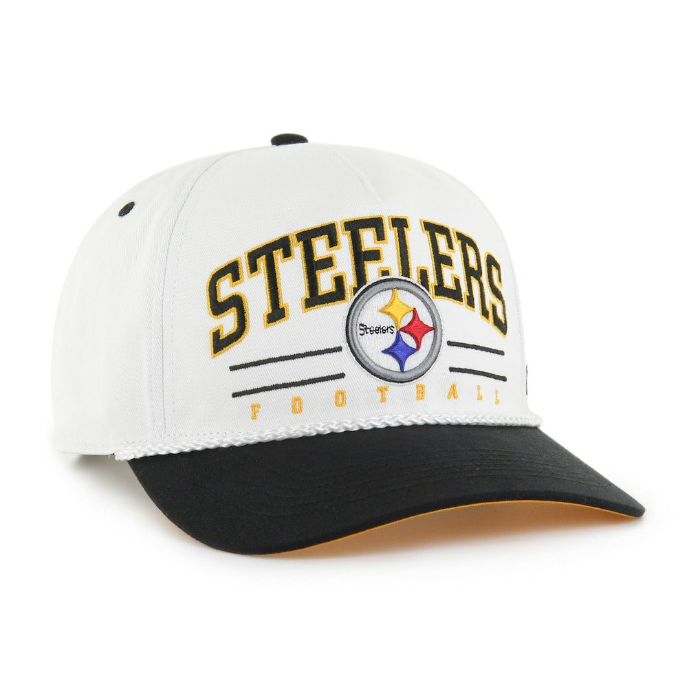 Pittsburgh Steelers 47 brand '47 Roscoe Two-Toned Hitch Adjustable Hat
