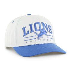 Detroit Lions 47 brand '47 Roscoe Two-Toned Hitch Adjustable Hat