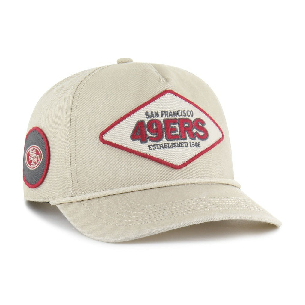San Francisco 49ers 47 brand '47 Cairn Hitch Adjustable Hat
